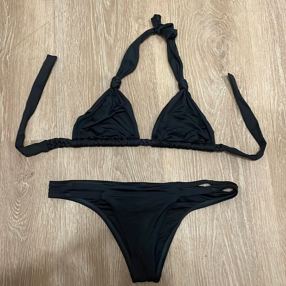 Vitamin A gunmetal Gray bikini